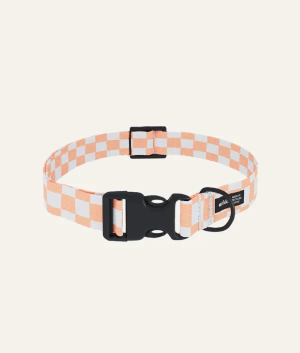 collarpet recicladodiseñonaranjamelocotónjuno1