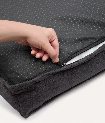 funda de cama antracita negro, cuadra2