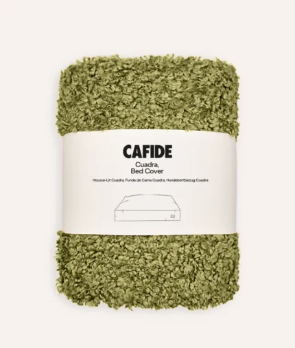 funda de cama borreguito verde, cuadra1
