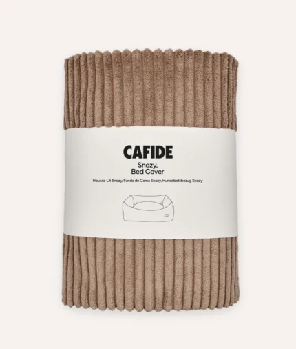 funda de cama pana moca beige, snozy1